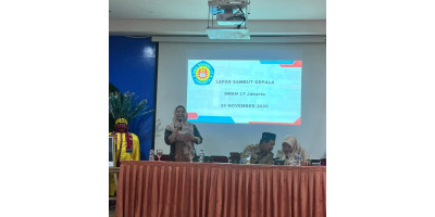 Serah Terima Jabatan (Sertijab) Kepala Sekolah Lama Ke Kepala Sekolah Baru SMAN 17 JAKARTA 2025