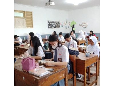 Kegiatan literasi kelas XA, Selasa 3 Februari 2026_Pendamping Widiyanto